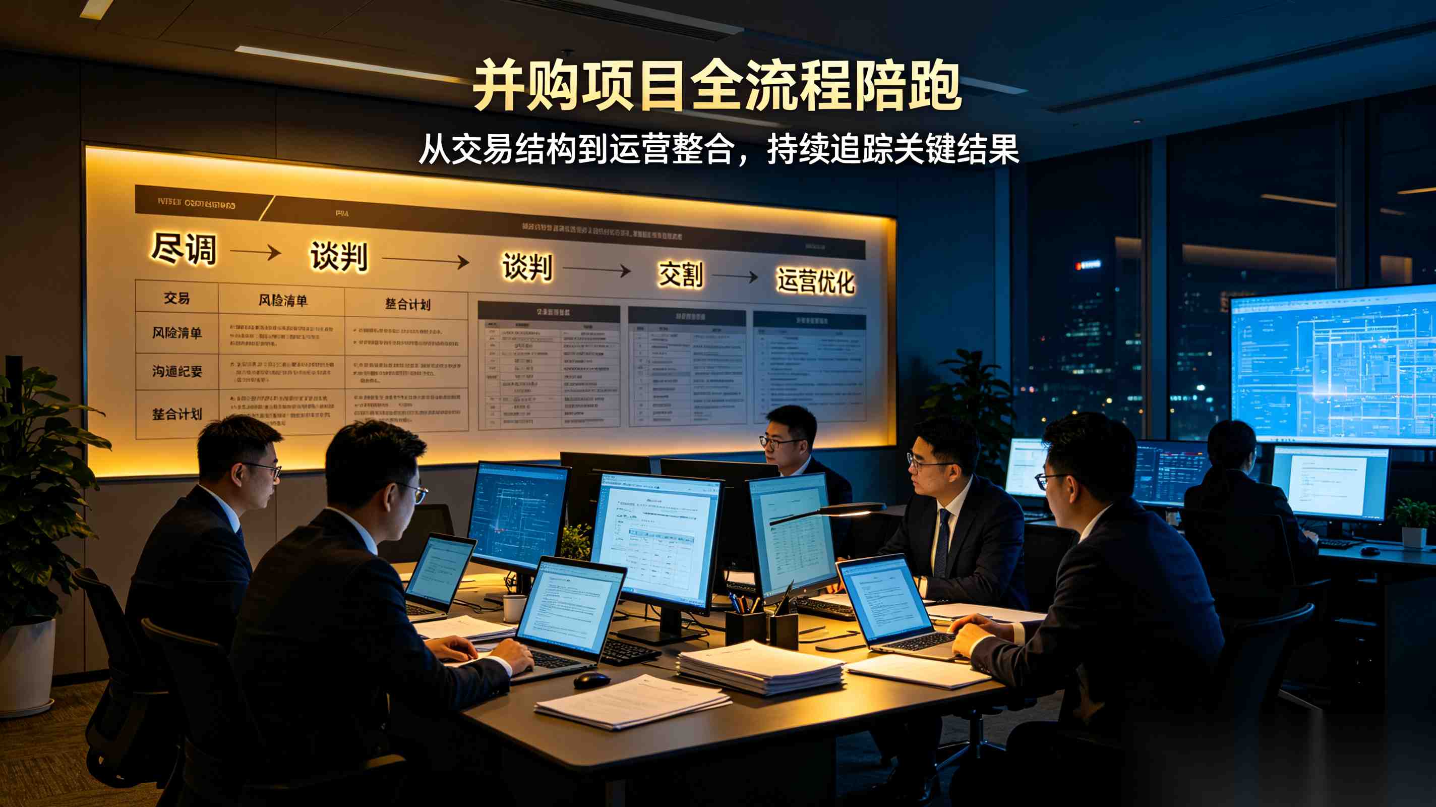 全程陪跑