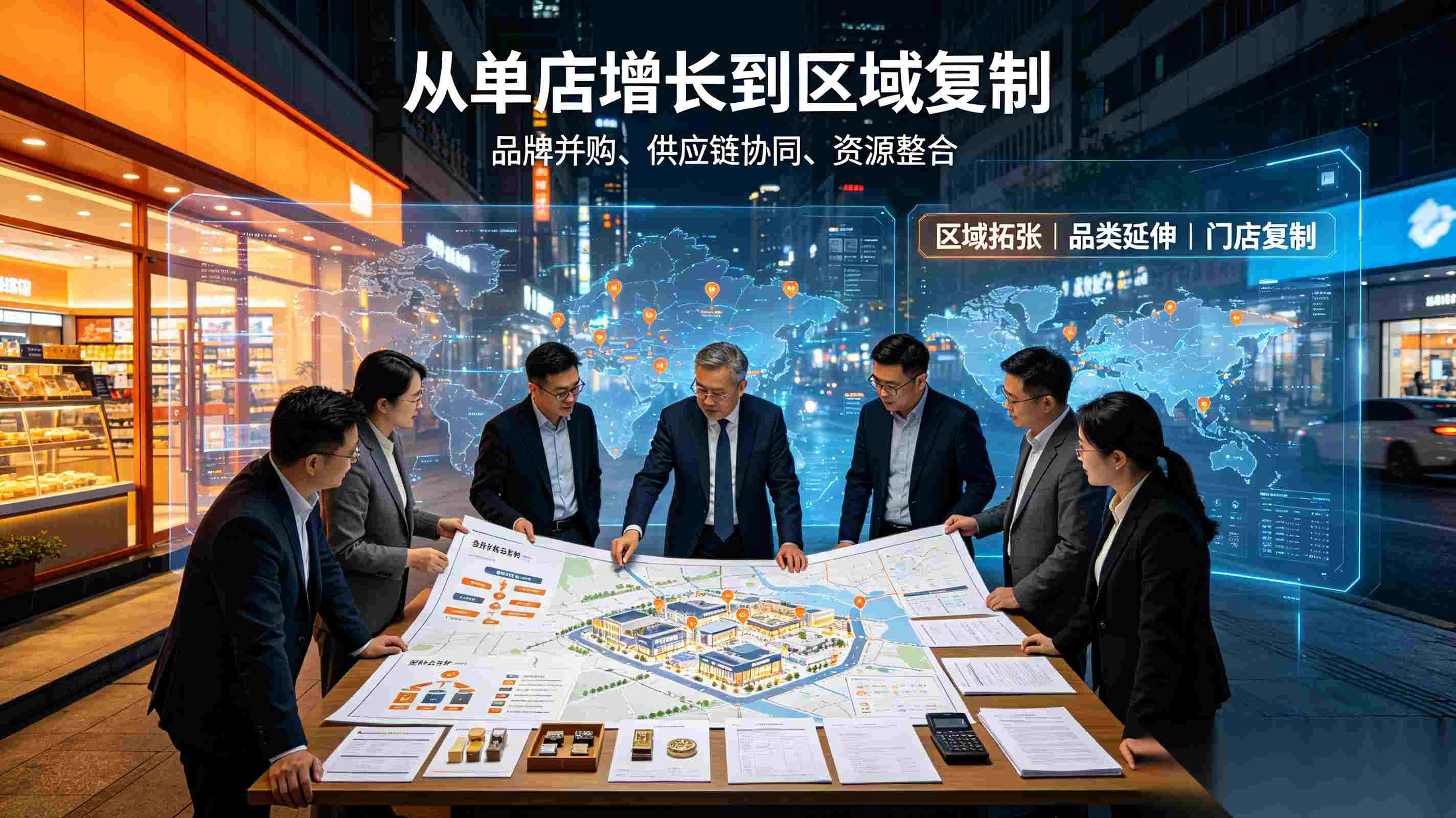 单店增长到区域增长 单店增长到区域增长